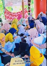 Pelatihan Batik Tulis Ikon Kalurahan Giricahyo bagi UMKM (Hari ke-I)